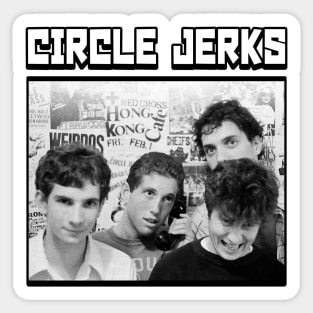 CIRCLE JERKS Sticker